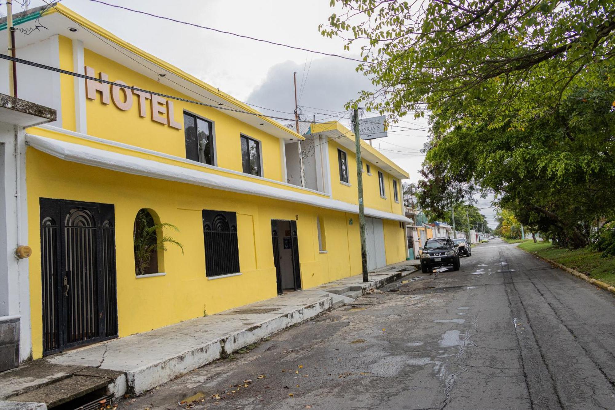 Oyo Hotel Marias,Aeropuerto Internacional De 체투말 외부 사진